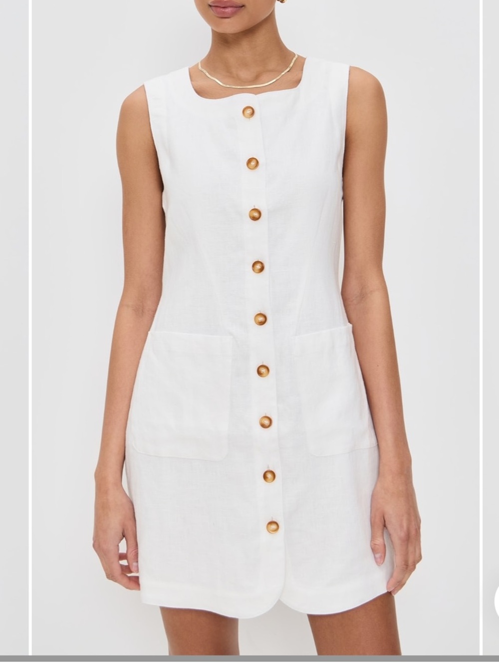 Posse Emma Button Down Mini Dress